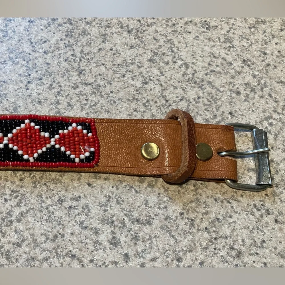 Handmade Beaded Belt - Picture 3 of 3